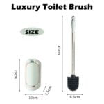 Luxury-Toilet-Clean-Brush-with-Drain-Base-Wall-Mounted-Long-Handle-Cleaning-Utensils-Household-Bathroom-Toilet