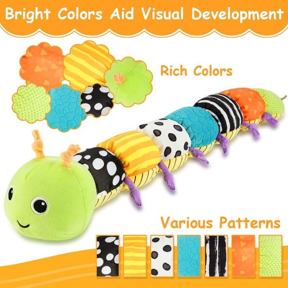 Educational Plush Caterpillar baby Toys