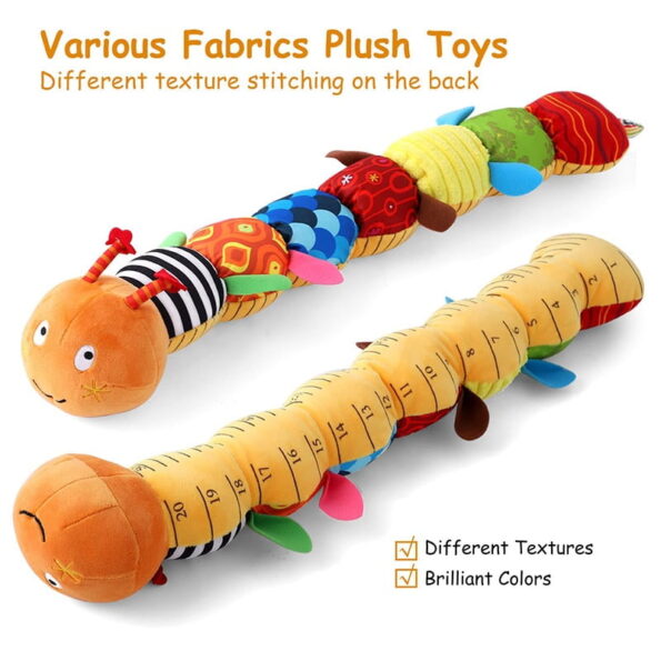 Educational Plush Caterpillar baby Toys