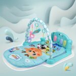 Baby-newborn-baby-music-light-pedal-piano-fitness-stand-sleeping-mat-game-blanket-toy-set