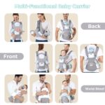 Cotton-Baby-Carrier-Ergonomic-Infant-Waist-Stool-Newborn-To-Toddler-Multi-use-Before-and-After-Kangaroo