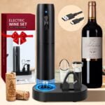 Electric-Wine-Opener-Set-with-Charging-Base-Automatic-Corkscrew-with-Aerator-Pourer-and-Foil-Cutter-for