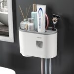 IZEFS-Magnetic-Adsorption-Inverted-Toothbrush-Holder-Double-Automatic-Toothpaste-Dispenser-Storage-Rack-Bathroom-Accessories-Set