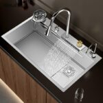 Luxury-Silvery-Nanometer-304-Stainless-Steel-Waterfall-Kitchen-Sink-3Mm-Thickness-Large-Single-Slot-Above-Mount