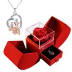 Mom-and-Daughter-Matching-Jewelry-Pendant-Necklace-w-Soap-Forever-Rose-Gift-Box-Mother-s-Day