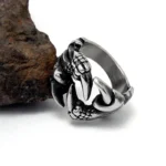 ZORCVENS-316L-Stainless-Steel-Ring-Dragon-Claw-Ring-for-Men-Fashion-Jewelry-Punk-Rock