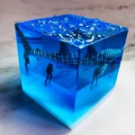 Cultural-And-Creative-Products-Handicrafts-Resin-Creative-Gifts-Ocean-Whale-Shark-And-Divers-Home-Night-Light