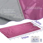 Far-Infrared-Sauna-Blanket-Sweating-Weight-Loss-Weighted-FIR-Sauna-teck-For-Body-Shape-Slimming-Fitness