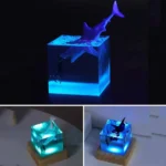 Ocean-Shark-Diver-Decoration-Gift-Whale-Epoxy-Resin-Desktop-Lamp-Luminous-Toy-LED-Night-Light-Home