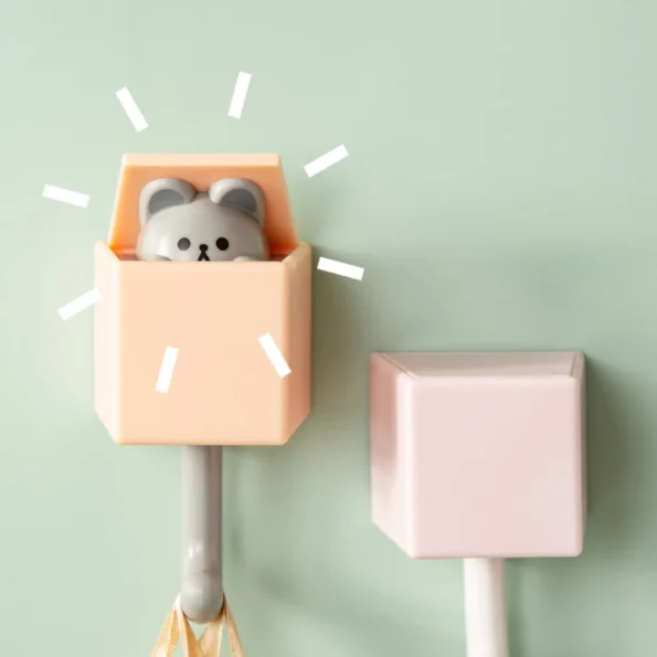 Hooks Playful Paw Wall Shelf